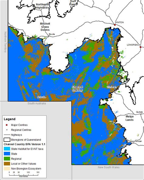 channel country qld map.